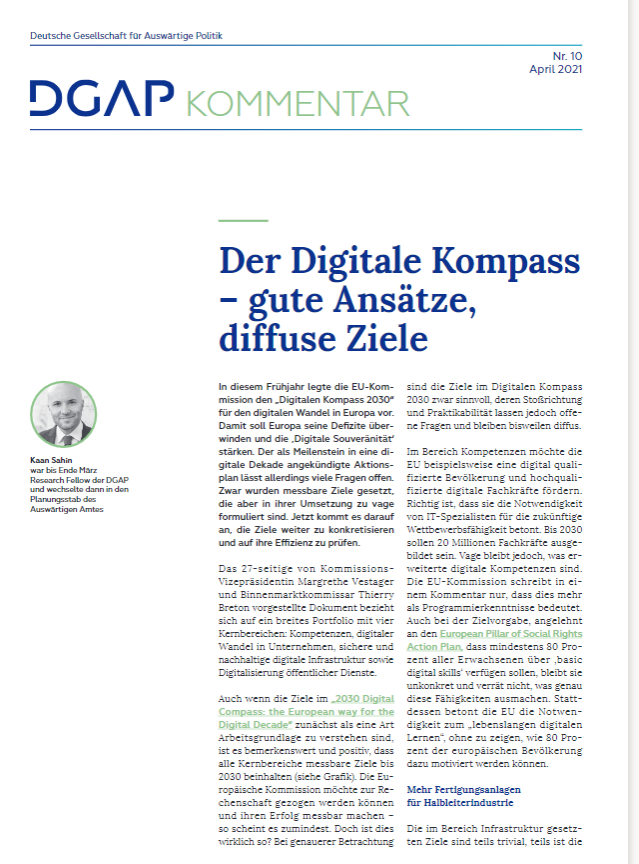 Cover Kommentar Digitaler Kompass