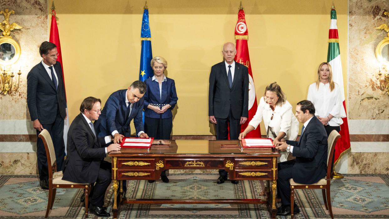 Signing of the EU-Tunisia Deal