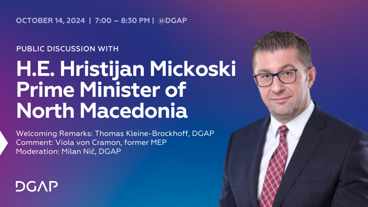 Visual Event Mickoski 14.10.2024