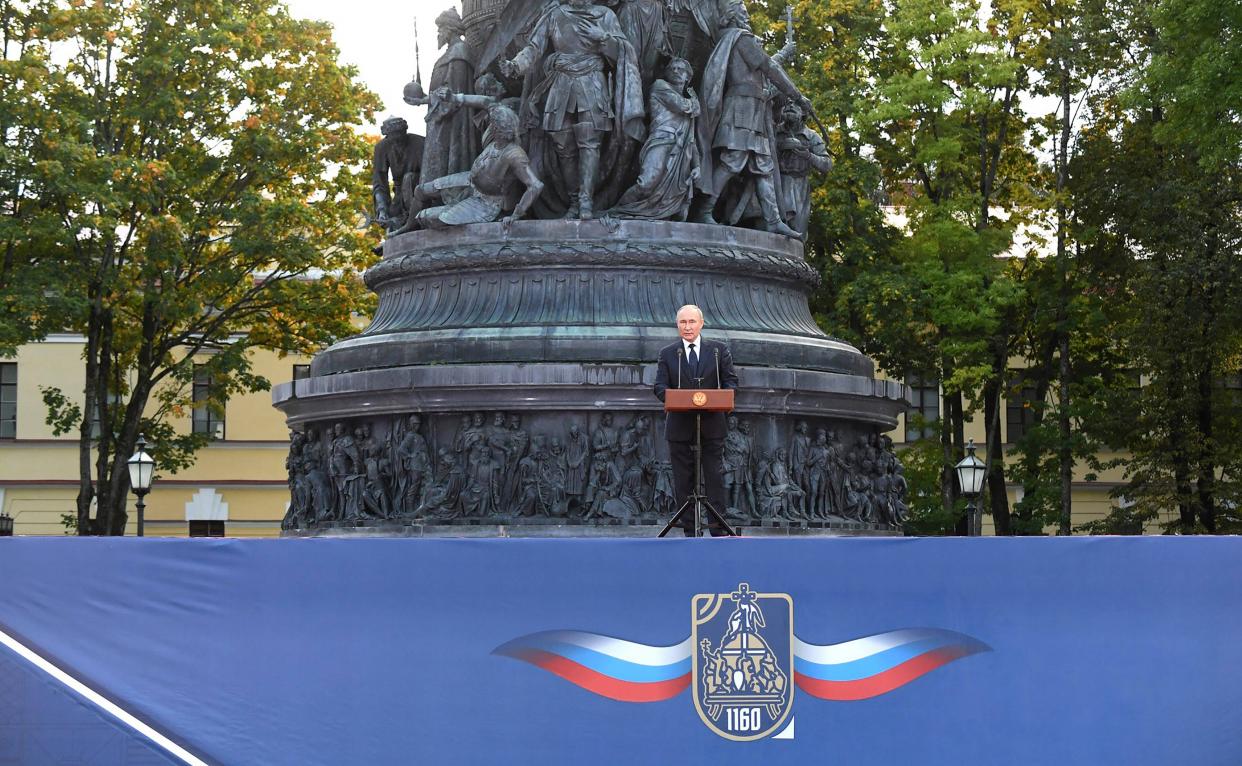 Putin 1160th anniversary of Russian statehood
