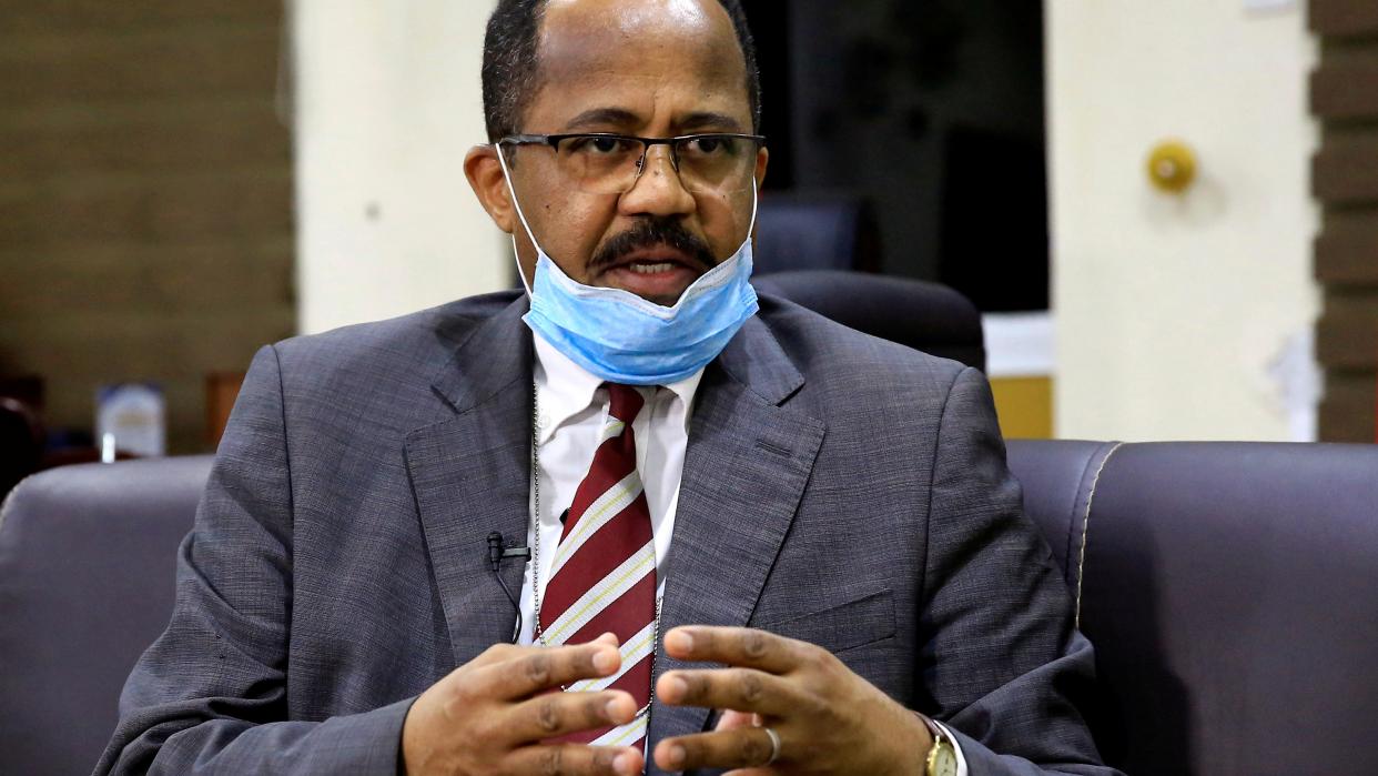 Sudan's Minister of Health Akram Ali Altom