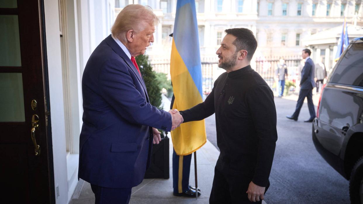 Trump und Zelensky im Weißen Haus