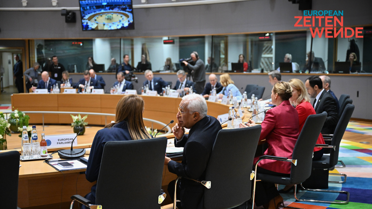 European Council leaders summit in Brussels BRUSSELS, BELGIUM - OCTOBER 23
