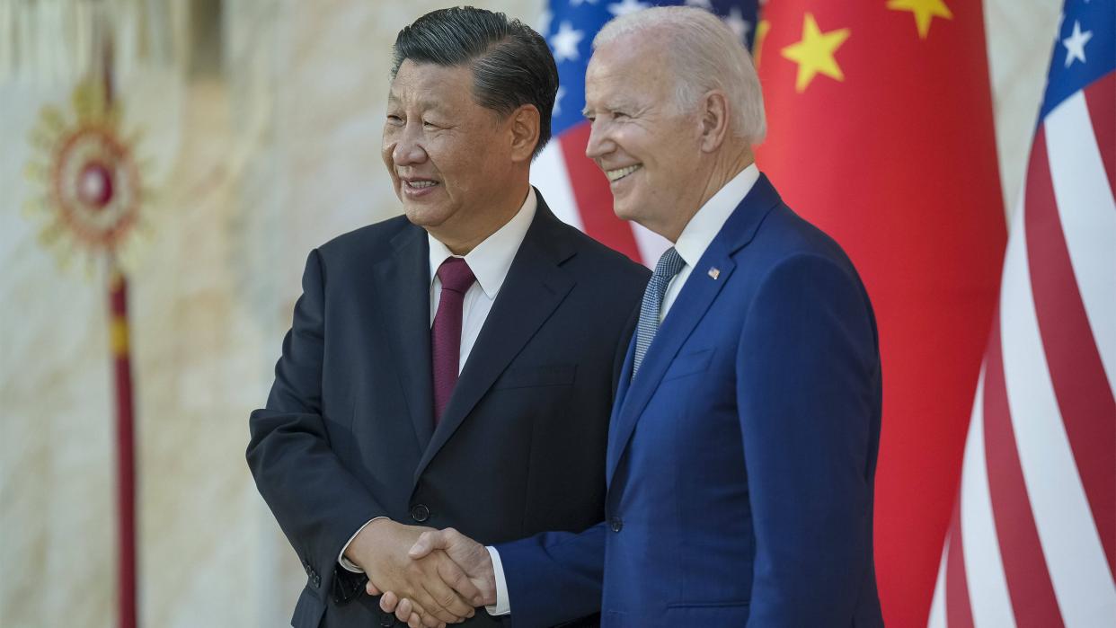 Abbildung: Xi Jingping und Biden