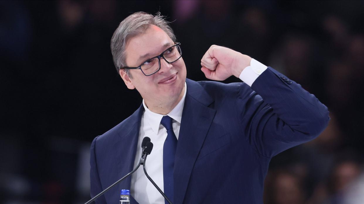 ALEKSANDAR VUCIC, president of Serbia