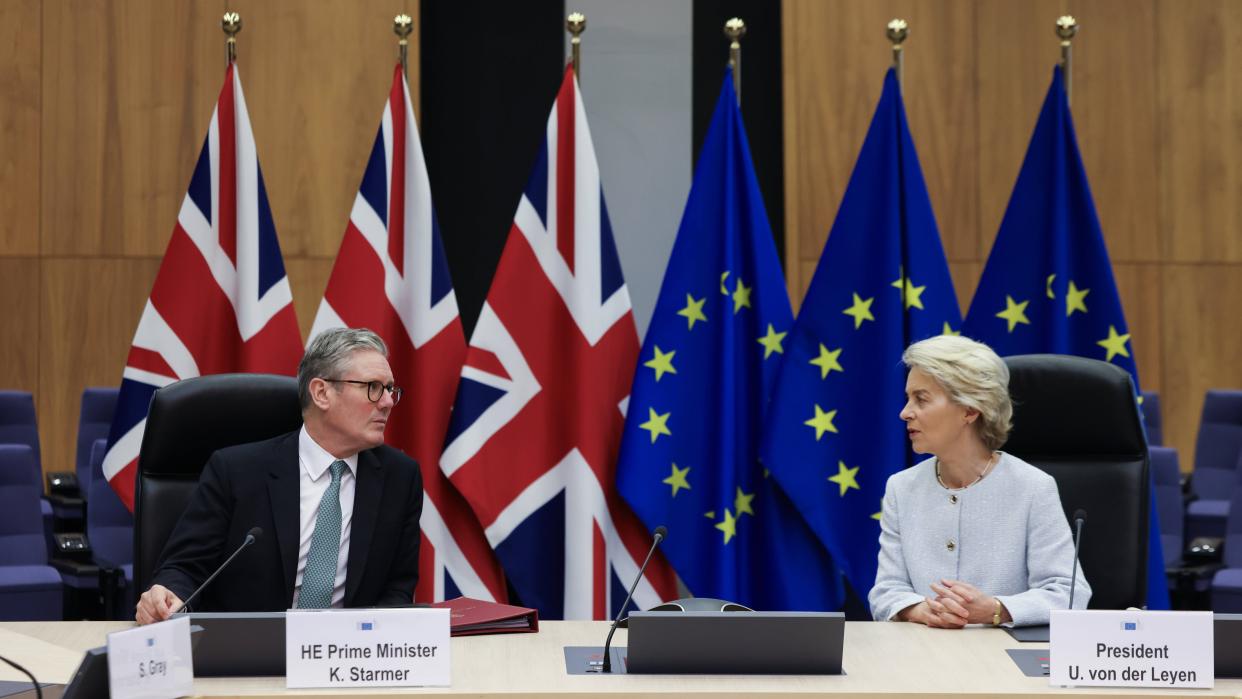 UK Prime Minister Keir Starmer meets Ursula von der Leyen 02 10 2024 in Brussels, Belgium