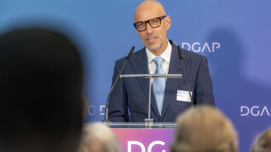 Peter Leibinger bei 70 Jahre DGAP