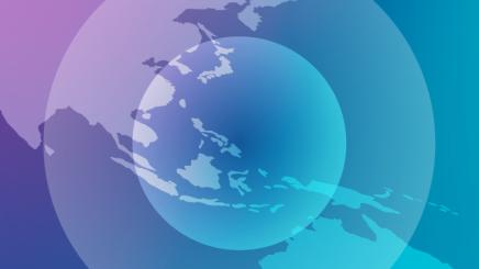 Map of Asia Pacific Region