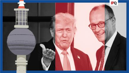 US President Donald Trump meets German Chancellor Friedrich Merz at the White House in Washington, DC, June 5, 2025.