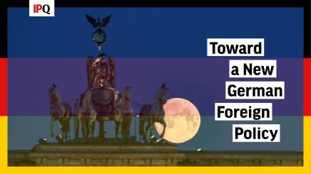 The quadriga on top of the Brandenburg Gate in Berlin