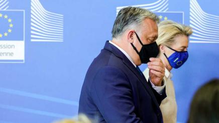 Bild: Victor Orban und Ursula von der Leyen