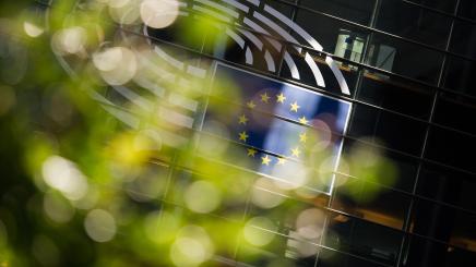 Bild: Außenansicht des europäischen Parlaments
