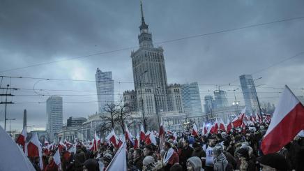 Bild: Demo polnischer Nationalisten in Warschau