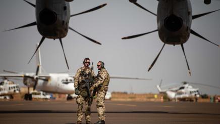 Bild: Deutsche Soldaten in Mali