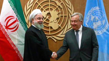Iran Un-Generalsekretär António Guterres