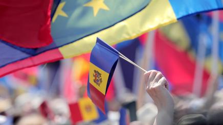 Moldova EU rally