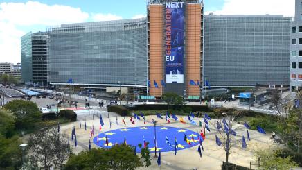Picture: The Schuman roundabout in Brussels