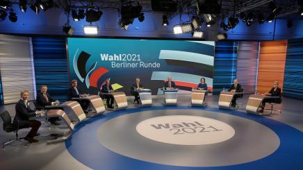 Bundestagswahl Elefantenrunde