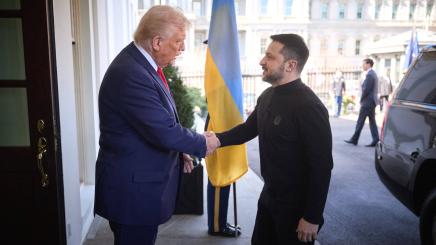 Trump und Zelensky im Weißen Haus