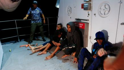 Migrants from Tunesia