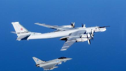 NATO jets scrambled to intercept Russian military aircraft as they neared Latvian airspace in 2015