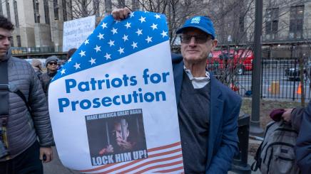 Proteste für Trump-Anklage