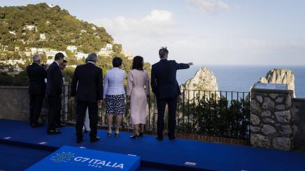 Meeting of the G7 Foreign Ministers in Capri on April 18, 2024