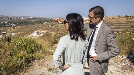 Annalena Baerbock in Ramallah