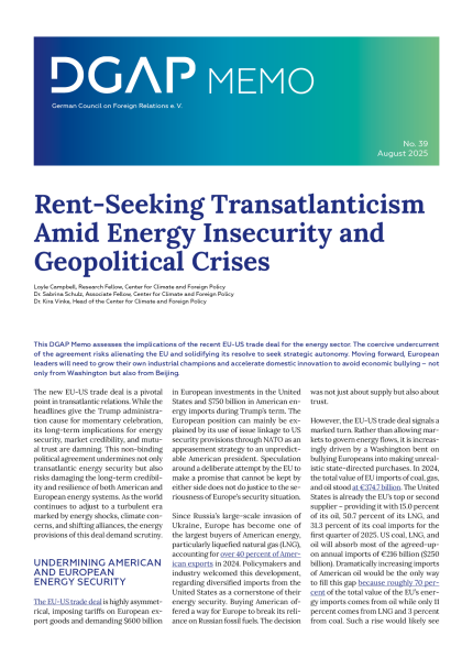 Memo No.39, August 2025, 3pp