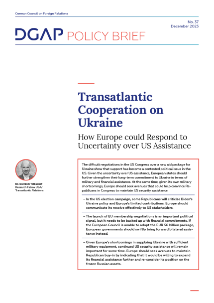 DGAP Policy Brief No.37, December 2023, 7 pp