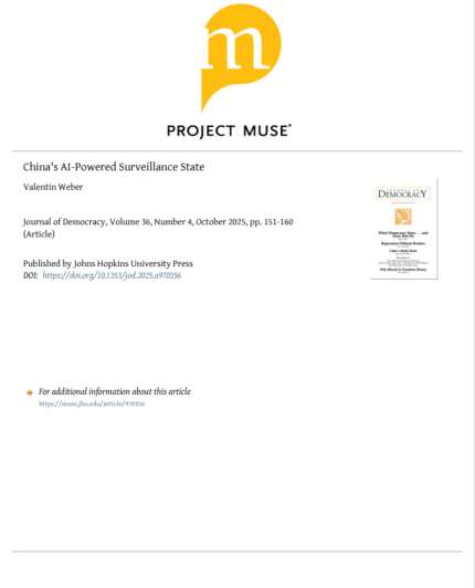Cover_JOD_China's AI-Powered Surveillance State
