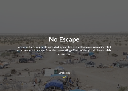 Cover: UNHCR Report No Escape